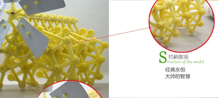 Креативный пазл 3D DIY сборка strandbeest мощная модель ветряные комплекты ходунков Робот Игрушки для мальчиков подарки