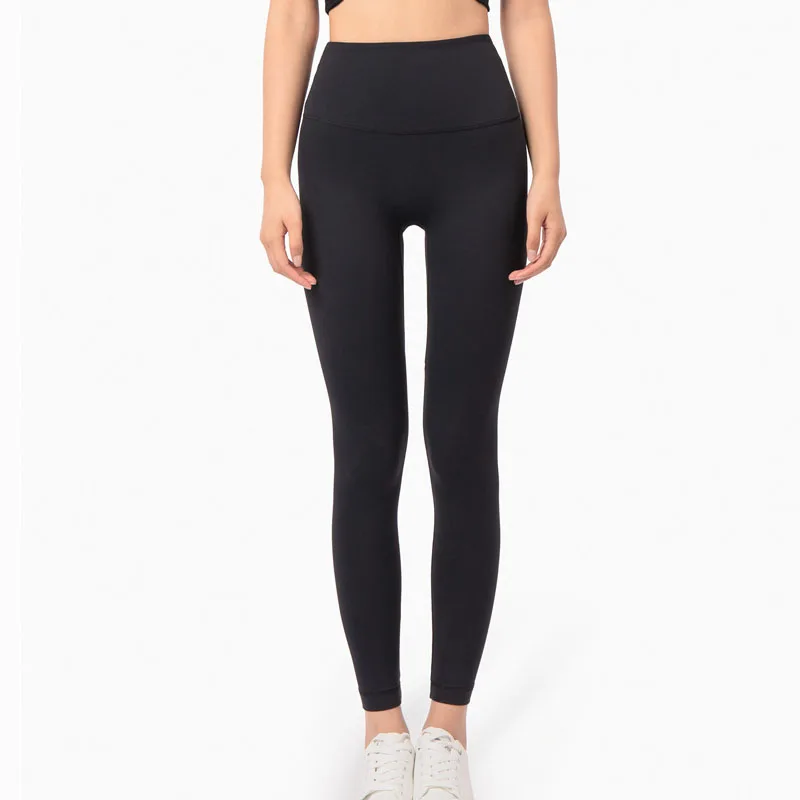 Персиковые брюки для фитнеса женские с эффектом пуш ап бега большие бедра йоги
