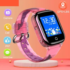 2020 kid phone call kids smart watch for children sos antil lost waterproof smartwatch baby 2g sim card location smartwatch free global shipping