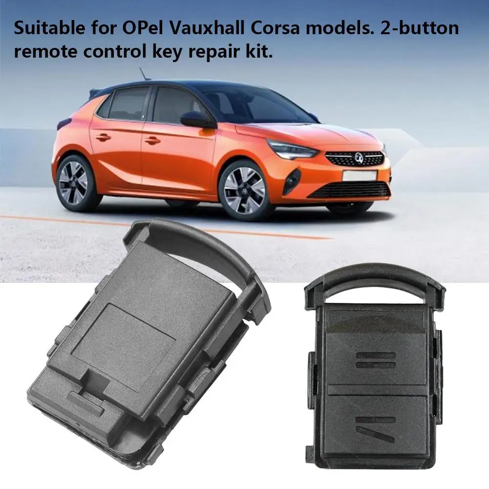 Новый 2 кнопки дистанционного ключа Fob чехол комплект для ремонта Vauxhall Opel Corsa Meriva