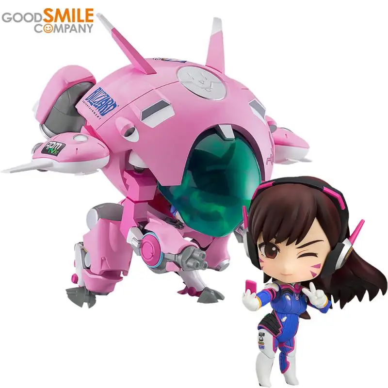 

Оригинальные фигурки героев аниме Good Smile ГСК Nendoroid D.va Dva Meka Classic Skin Edition Q Verision коллекционные игрушки из ПВХ