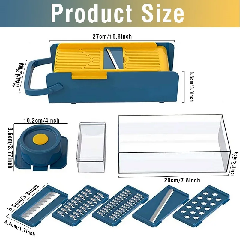 Многофункциональная овощерезка картофель зернистость измельчение моркови лука