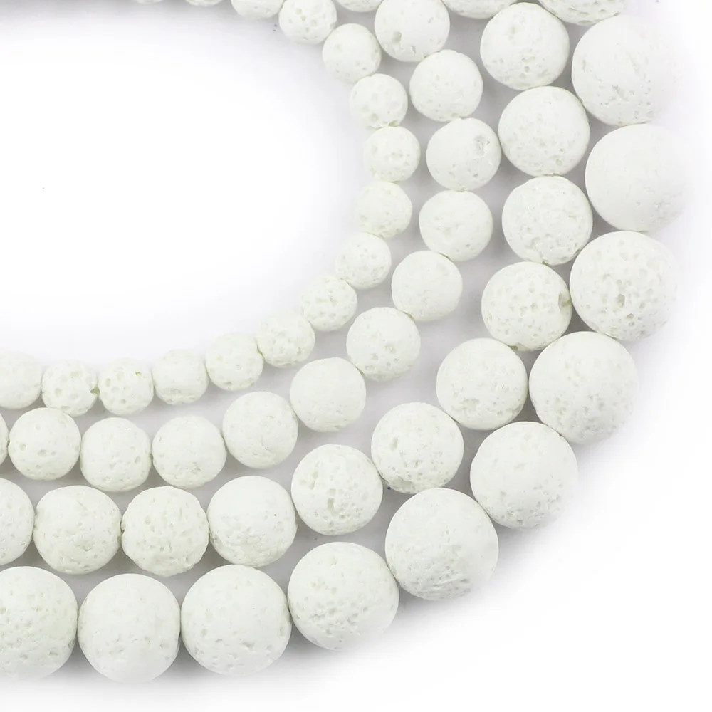 YHBZRET, белая вулканическая фотография, разделитель 6/8/10/12 мм, рок, круглые свободные бусины, фотобраслет, оптовая продажа YHBZRET, белая вулканическая фотография, разделитель 6/8/10/12 мм, рок, круглые свободные бусины, фотобраслет, оптовая продажа