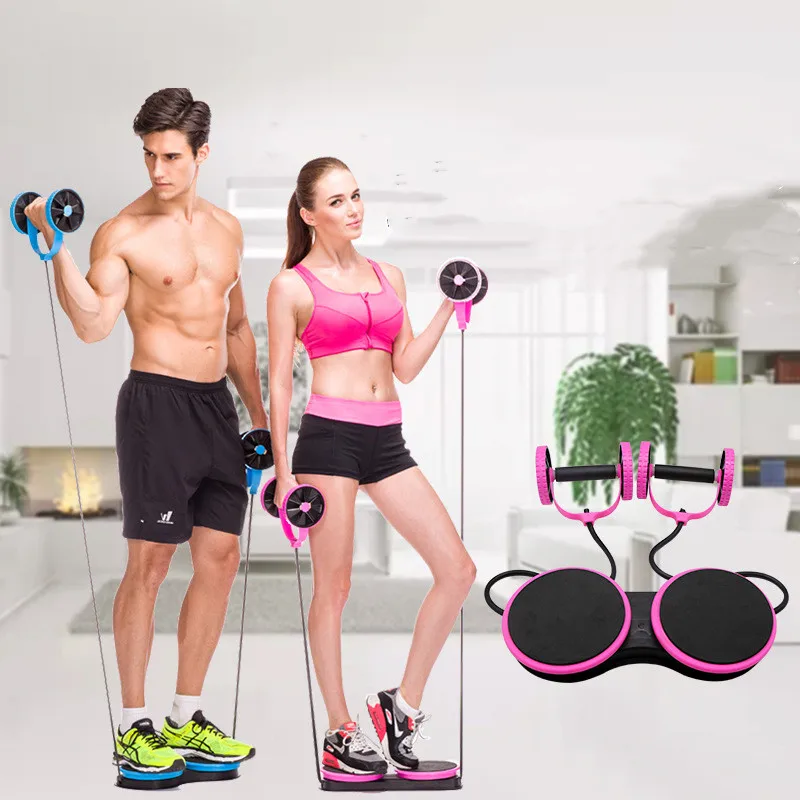 

Abdominal Wheel Pull Rope Exercise Fitness Equipment Household Abdominal Rolling Wheel Exercise Abdominal Muscle Giant Wheel