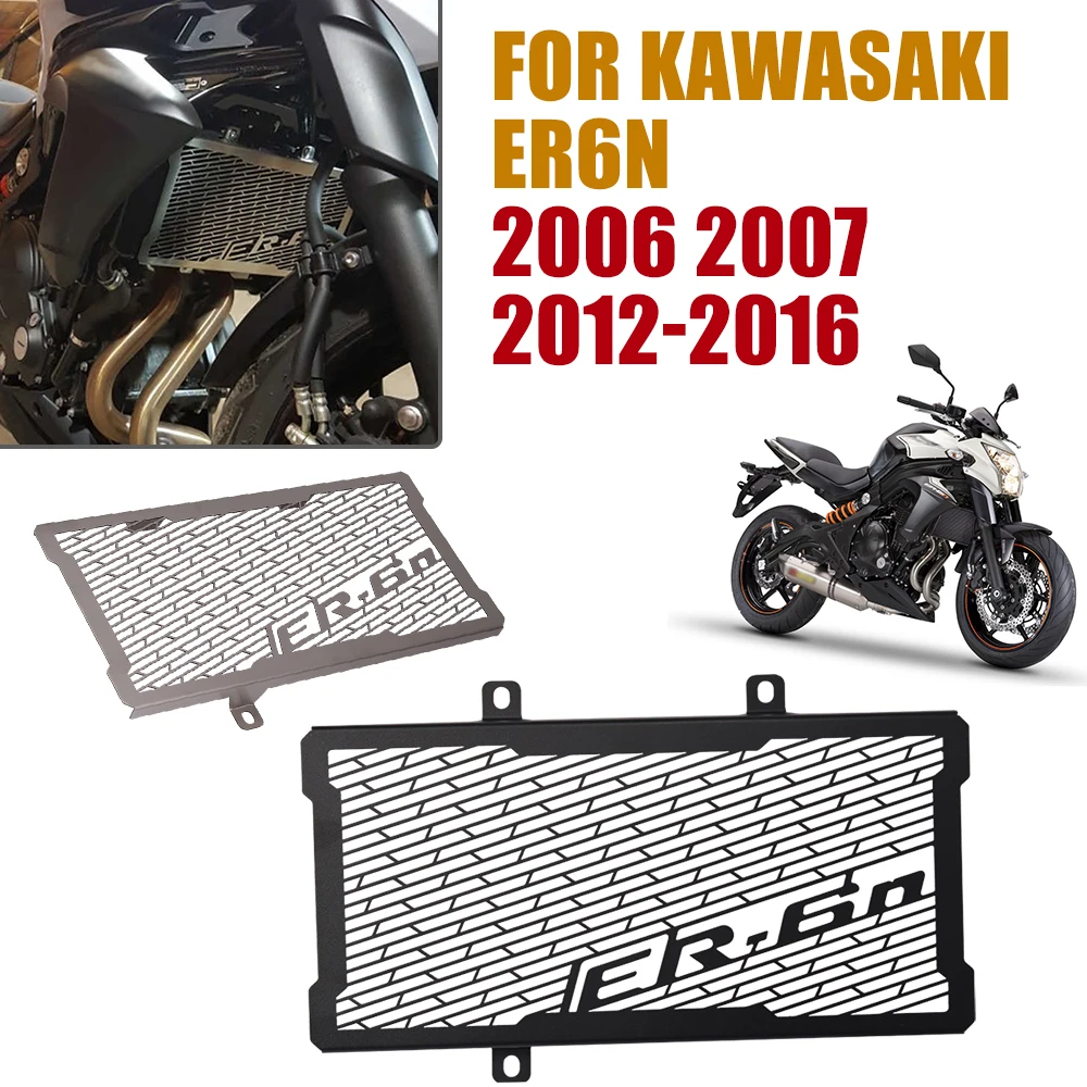 Передняя решетка радиатора мотоцикла для Kawasaki ER6N ER-6N 2006 2007 2012 2013 2014 2015 2016 |