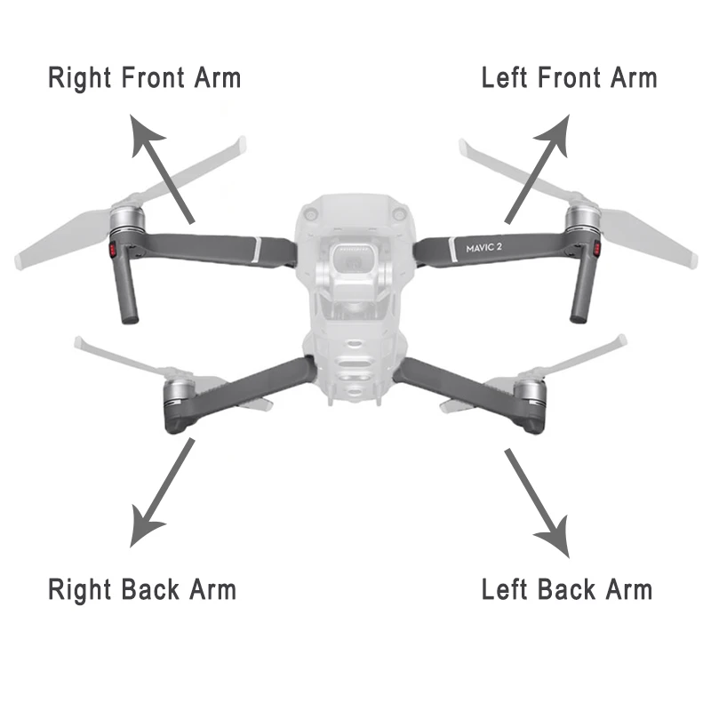 DJI Mavic 2 Сменные руки с мотором для Pro и Zoom запасные части оригинальный бренд новый