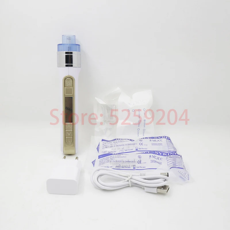 Ручной инжектор для мезотерапии портативный ручной воды 3D омоложения кожи