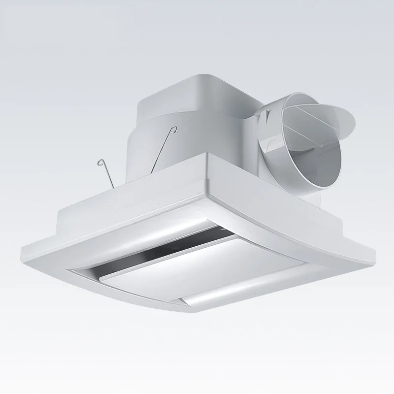 

8 inch Ceiling Ducted Exhaust Fan for Hotel Toilet Bathroom Window Kitchen Ceiling Ventilation Fans