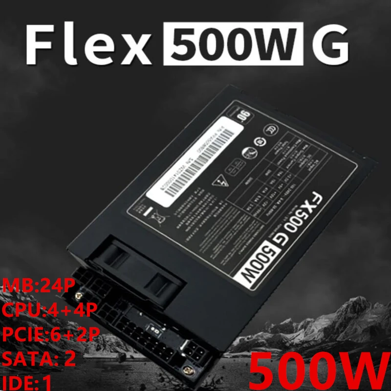 

New Original PSU For FSP Fully Modular 80plus Silver FLEX ITX Small 1U K39 Silent 500W Switching Power Supply FX500G FSP500-50UG