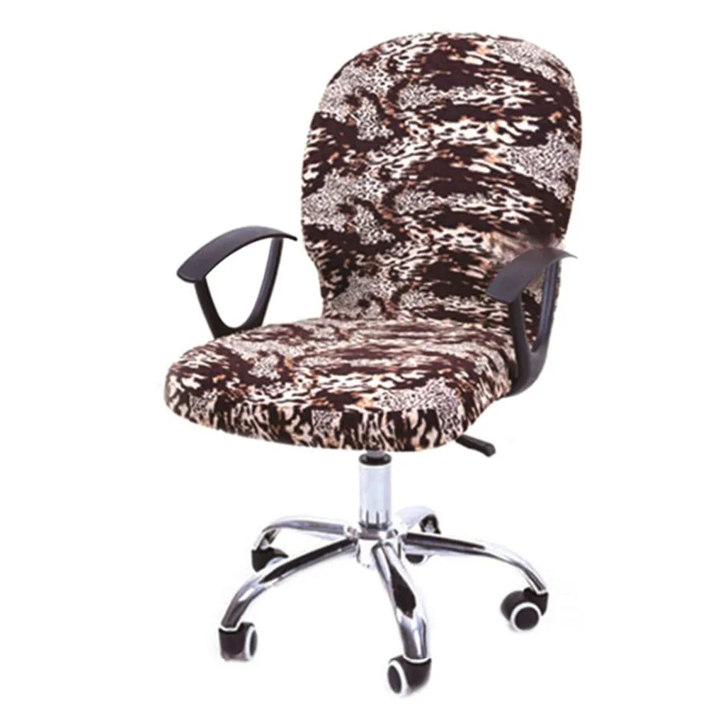 Чехол на офисное кресло эластичное покрытие из спандекса для компьютерных