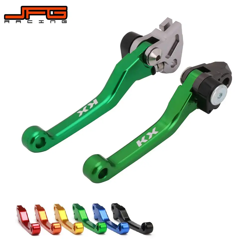 Тормозной рычаг сцепления CNC для мотоциклов KAWASAKI KX65 00 21 KX85 KX100 01 KX125 05 KX250 04 KX250F KX500