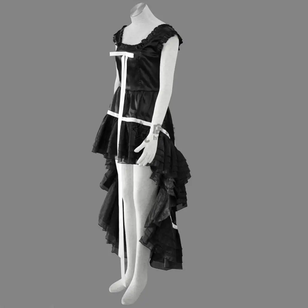Черно-белое платье для костюмированной вечеринки аниме чобитс Фрея на заказ |