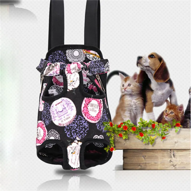 2017 новые дорожные Домашние животные кошки собаки Сумка переноска пять отверстий