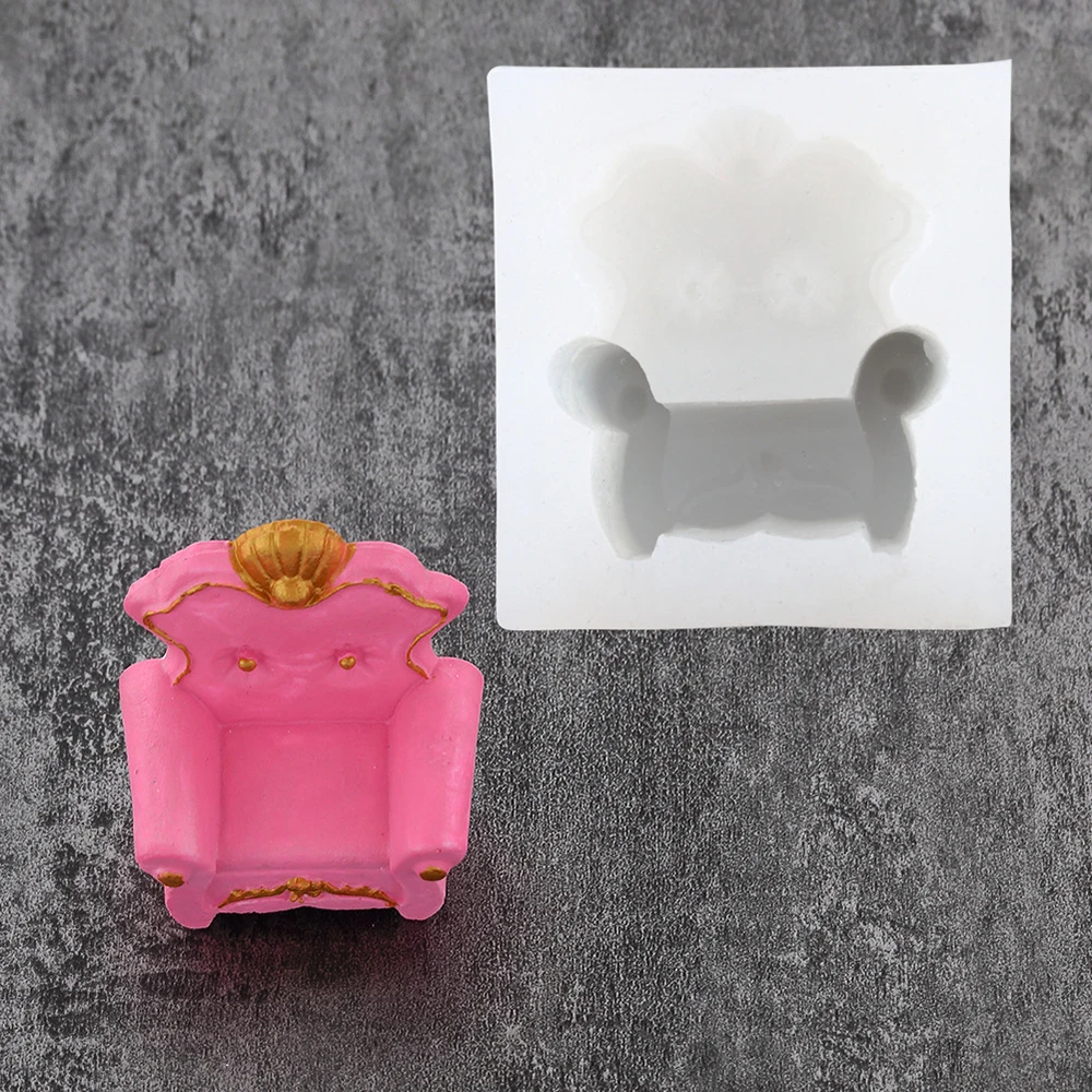 Силиконовая форма сделай сам для дивана стула формы украшения тортов помадки