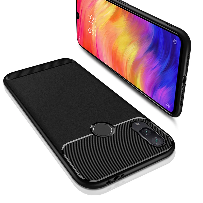 Тонкий армированный силиконовый чехол для Xiaomi Redmi 6A 6 Pro Note 7 Mi 9 A2 Lite телефона из