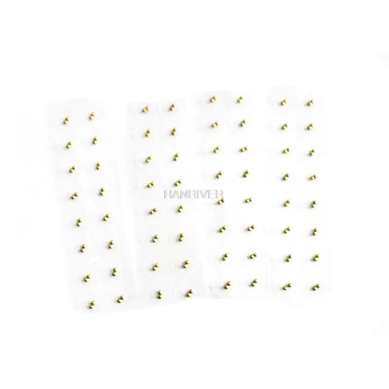 

100PC Acupuncture Magnetic Beads Transparent Ear Point Stick Ear Pressure Stick Ear Canal Ear Stick Massage Ear Stick