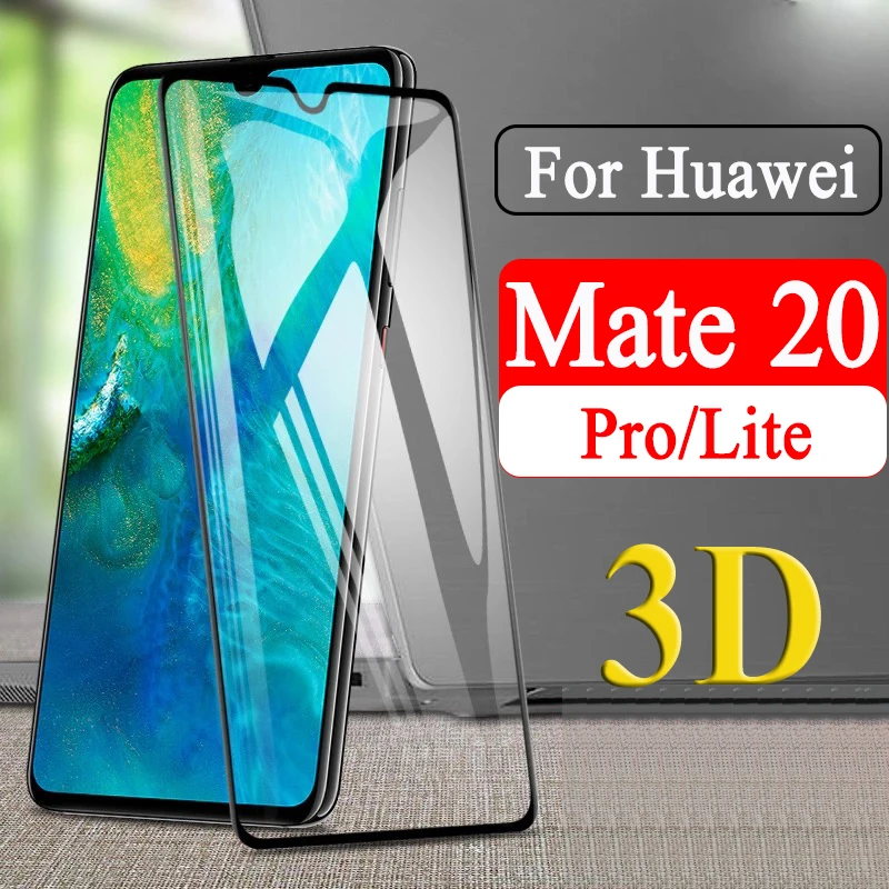 3D Защитное стекло для huawei mate 20 lite закаленное защитное экрана huawai mate20 pro