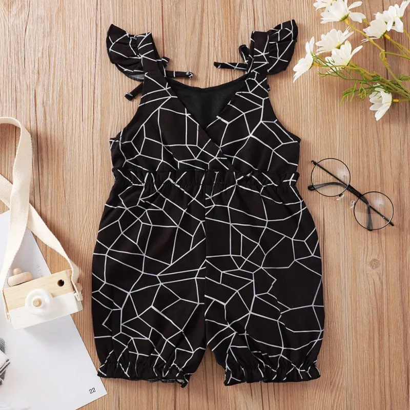 

Summer Baby Girls Romper Newborn Infant Sleeveless Floral Jumpsuit Playsuit Sunsuit Toddler Girls Clothes