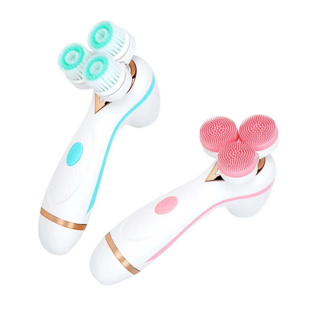 

1pc Facial Brush Creative Stylish Chic Electric Face Cleaner Electric Facial Brush Face Pore Cleaner