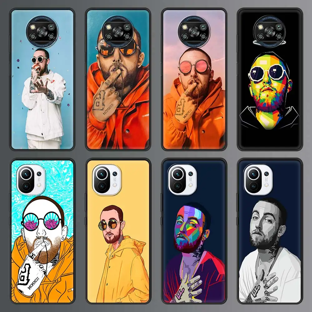 

Silicone Phone Case For Xiaomi Poco X3 NFC M3 11 Mi 10T Pro 9T Note 10 Lite 5G Soft Coque Back Cover Mac Miller Album song