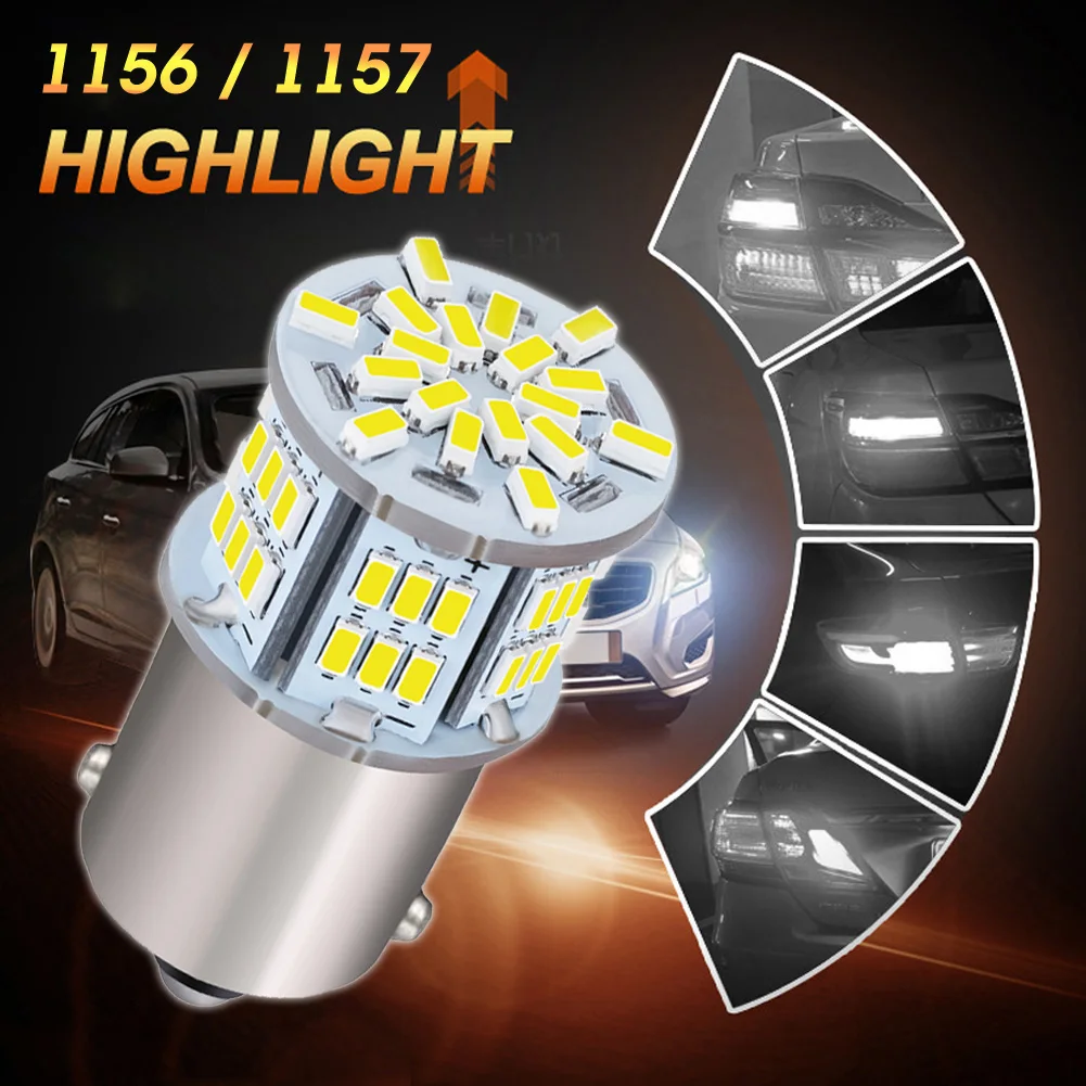 54smd P21w сигналы автомобиля светильник подходит для Ba15s источник 1 шт. сменный