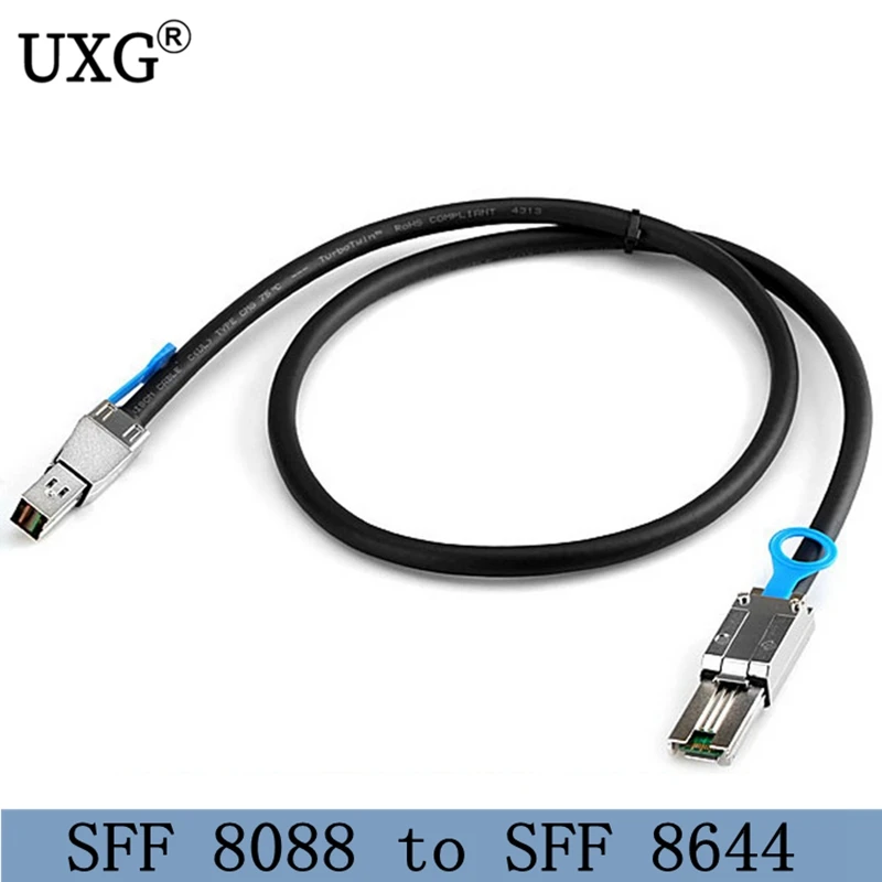 

Кабель sas sata SFF 8088, 50 см, 8644 см, 3 фута, 1 м, кабель для передачи данных высокой плотности HD SFF 100