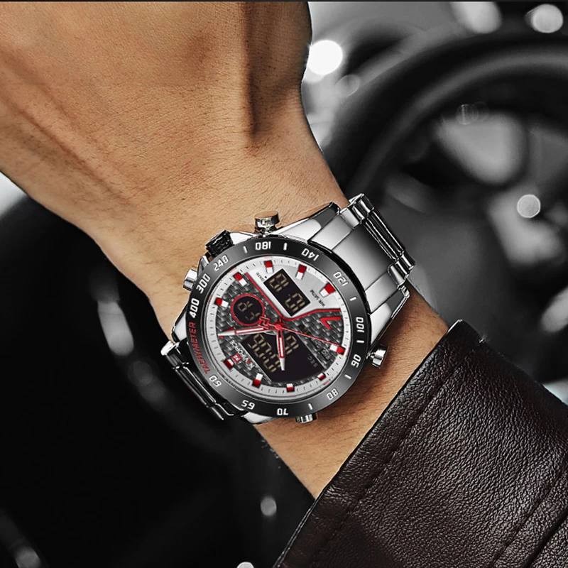 

NAVIFORCE Wisdom Design Men's Quartz Watch Waterproof Calendar Man Watches Sport Business Men Male Clock Relogio Masculino