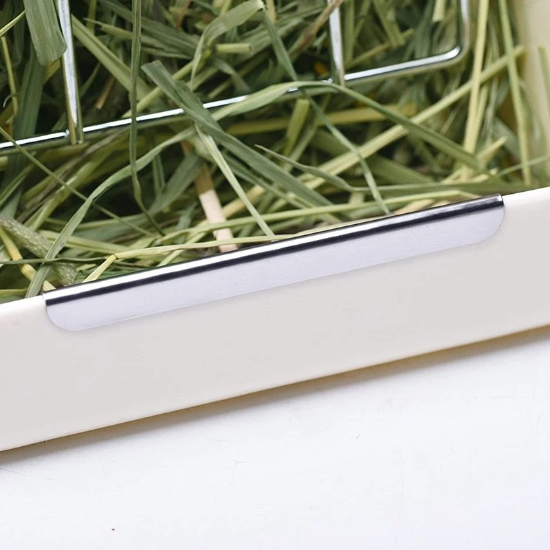 

2-Piece Hay Feeder Hay Rack Spring Hay Rack My Neighbor Pet Supplies Are Perfect for Rabbits/Guinea Pigs