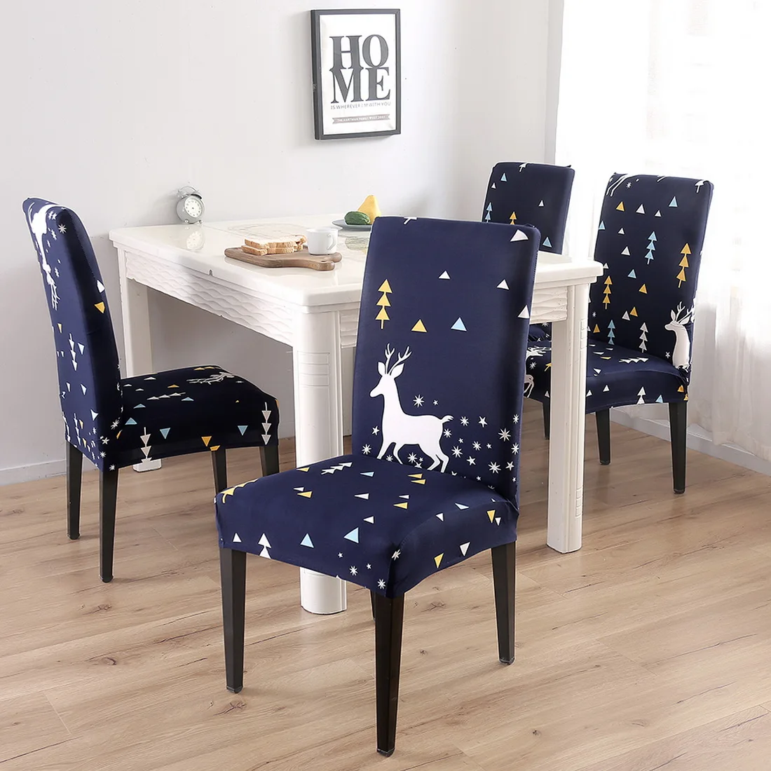 Твердые чехлы на кресла стрейч эластичные Чехлы для отеля обеденный дом машина