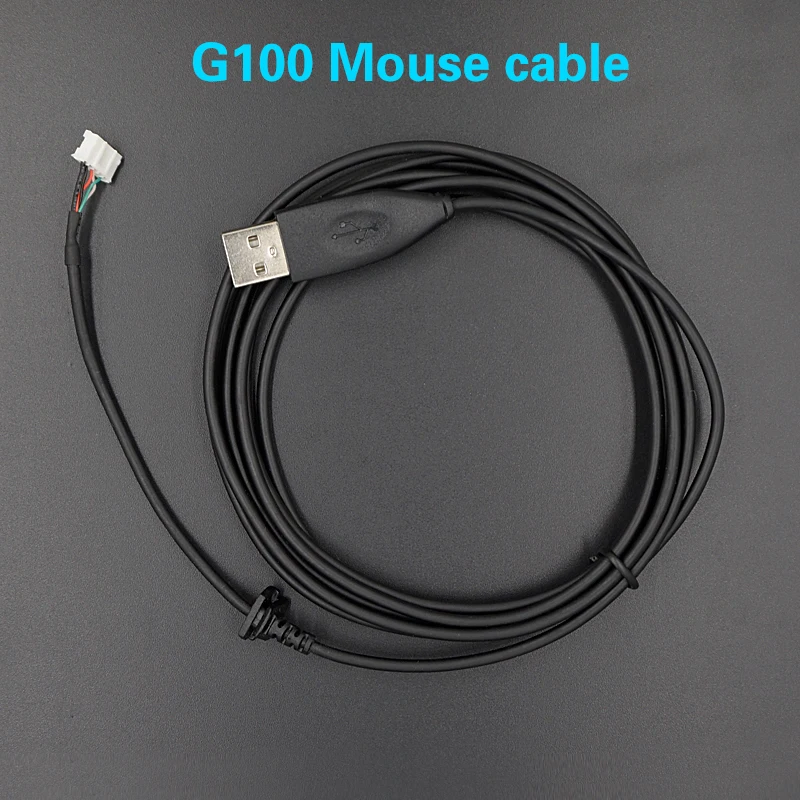 Mouse Cable for Logitech MX518 G100 G102 Gpro G300 G302 G400 G402 G403 G500 G500S G502 Hero G9X wire power off replacement line images - 6