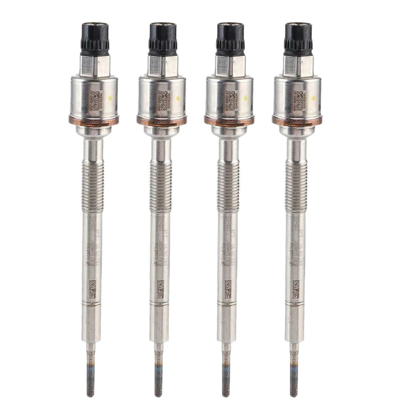 

4Pcs Car Glow Plug Glow Plug with Cylinder Pressure Sensor for Opel Vauxhall Mokka/Mokka X 55568366