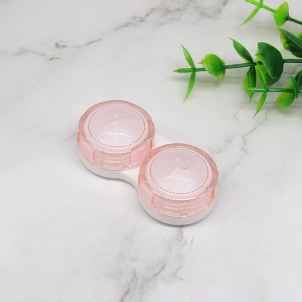 15 шт. кейс для контактных линз легкий компактный яркий цвет Контейнер чехол