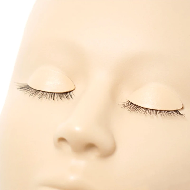 Прививочная ресница для наращивания искусственная голова замена макияжа глаз
