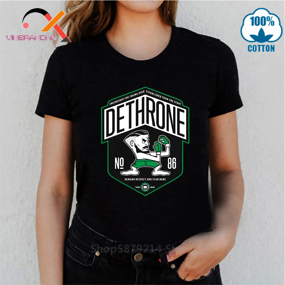 Мультяшная женская футболка брендовая забавная для спортзала Conor Mcgregor боксеры