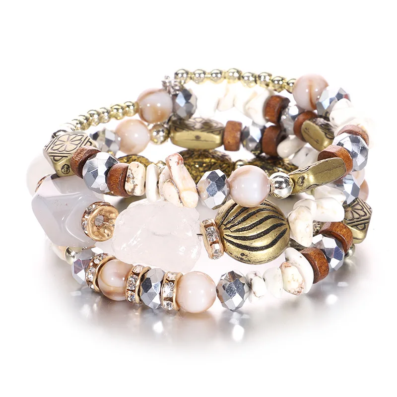 2019 модные высококачественные Бохо браслеты и для женщин ювелирные изделия