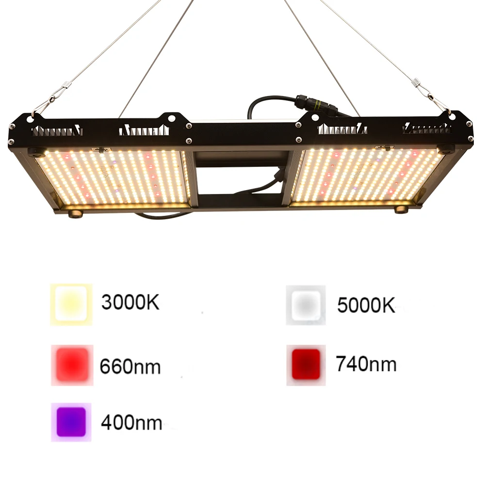 Super Bright LM301H Dimmable 120W 240W 3000K/5000K Red 660nm UV IR Full Spectrum Quantum LED Grow Light Board Meanwell Driver|Фитолампы| |