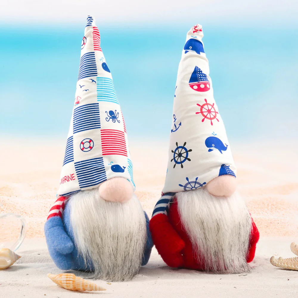 

1pc Adorable Gnome Doll Decoration Party Gnome Doll Window Desktop Ornament