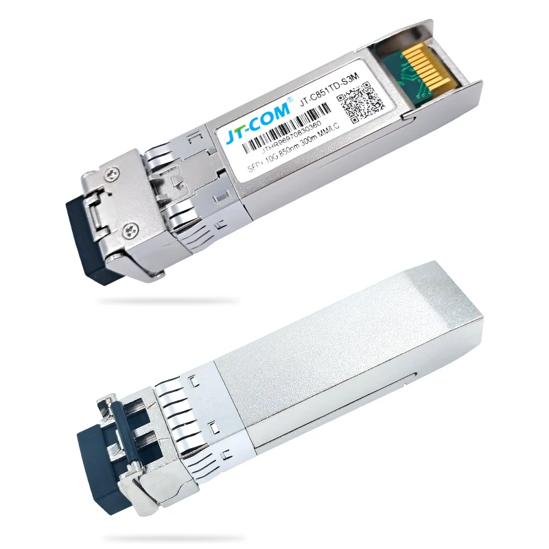 10G SFP + дуплексный модуль LC Multi Mode 850 нм 300 м Оптоволоконный коммутатор SR с