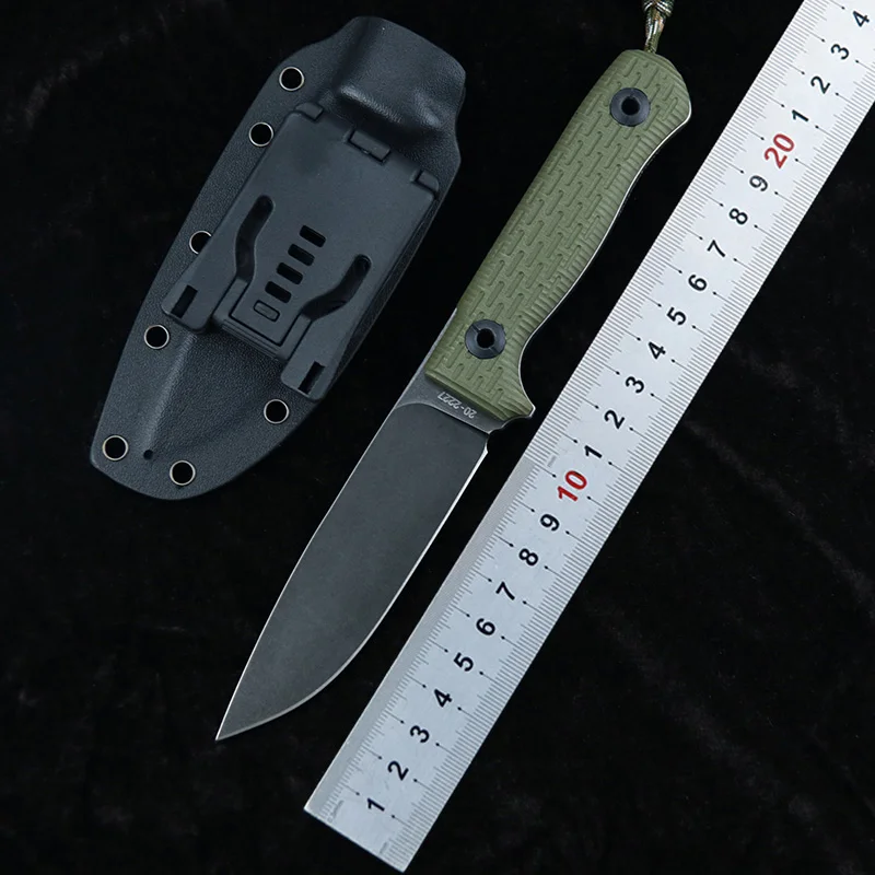 LEMIFSHE POHL интегрированный нож Niolox blade G10 рукоятка для кемпинга деревообработки сада