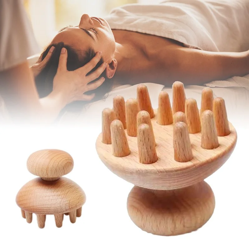 

Mini Wooden Massage Tool Thai Massage Relieve Fatigue Therapy Meridians Scrap Lymphatic Scalp Hair Health Care Healthy Wood Comb