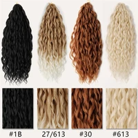 synthetic crochet hair twist brown white black goldenfreetress water wave kinky curly afro curls hair extenssion