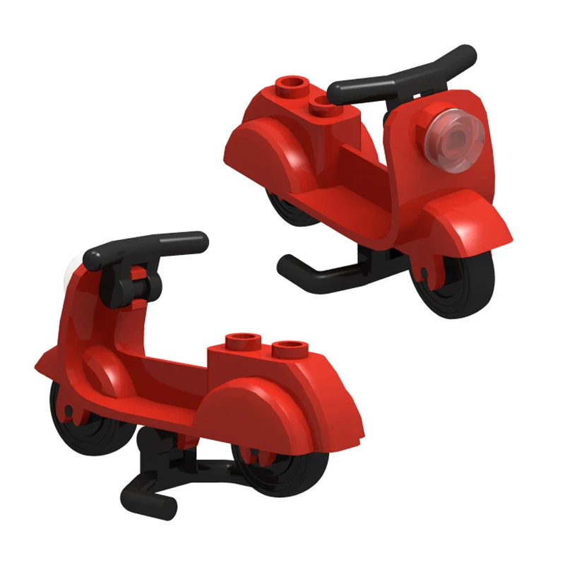 

Scooter Building Block Parts 5pcs/10pcs 15396 moc Bricks motorcycle diy Assembly for Kids Children Educational Creative Gift