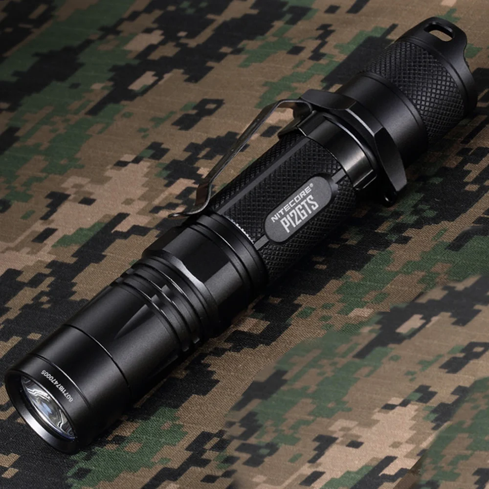 NITECORE P12GTS Ультра Компактный Тактический прожектор 1800 люмен CREE XHP35 HD светодиодный