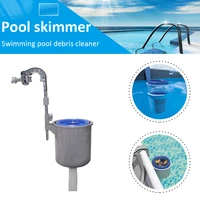 pool skimmer automatic swimming pool wall mount surface cleaner auto cleaning tool pool debris cleaner accessories