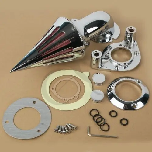 Мотоцикл Алюминиевый воздухоочиститель Впускной фильтр для Harley Sportster Carburetors 1991-2006 99