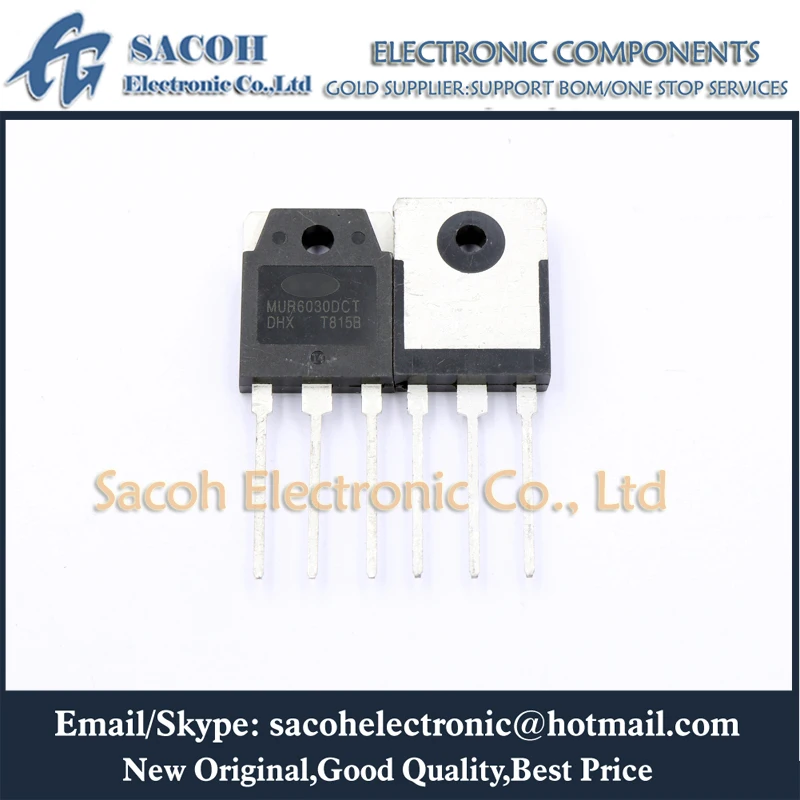 ; набор из 10 шт. MUR6030DCS MUR6030DCT MUR6030PT MUR6030WT TO-3P 60A 300V Ультра модуль быстрого восстановления диода