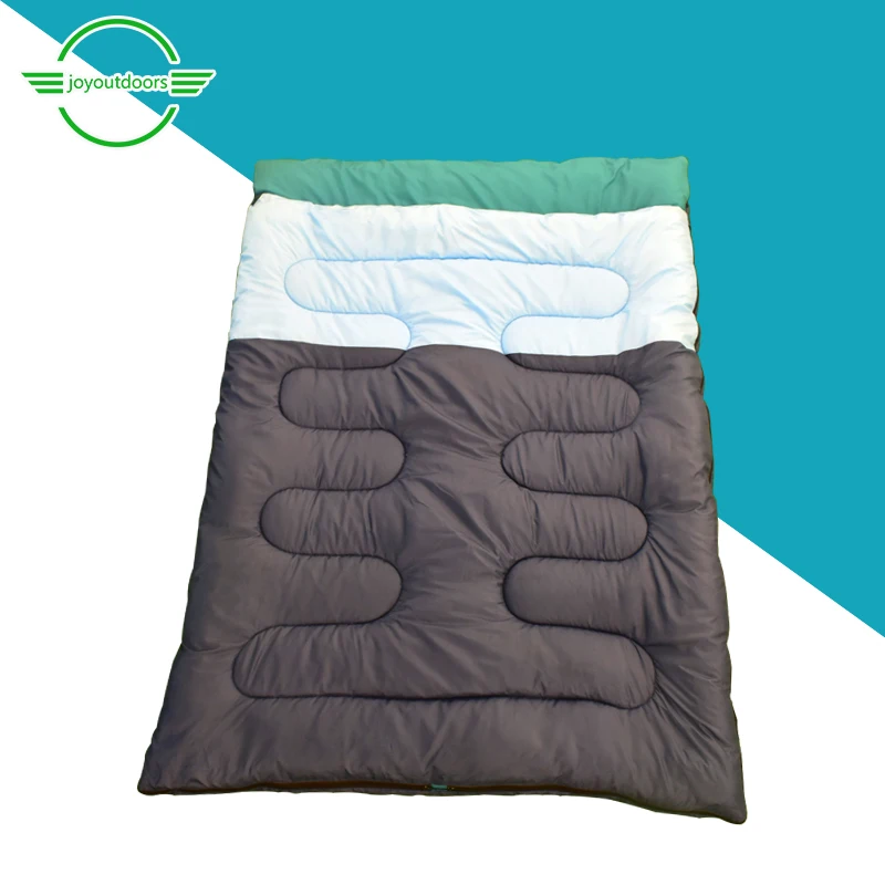 

Adult Double Camping Sleeping Bag Lightweight 4 Season Warm & Cold Envelope Backpacking Sleeping Bag for Outdoor Traveling Hiki