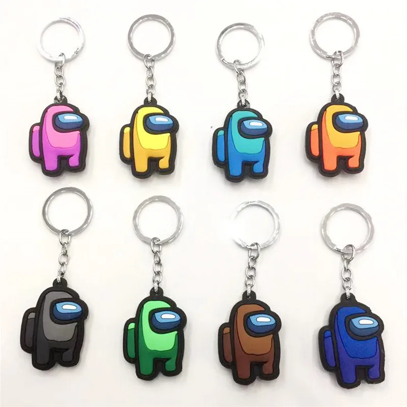 Брелок для ключей с милыми играми мультяшный брелок держатель детский подарок