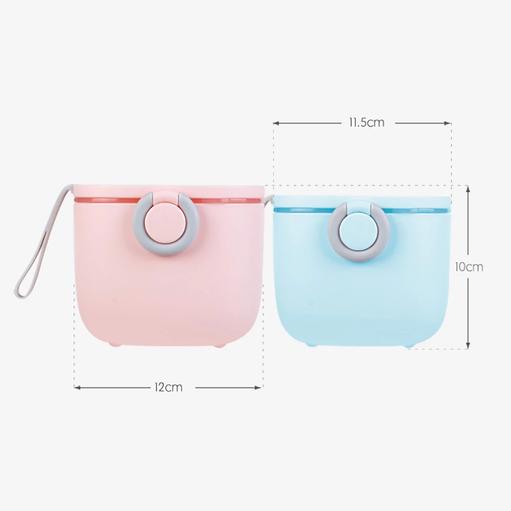 

Cartoon Style Portable Baby Food Storage Box Essential Cereal Cartoon Infant Milk Powder Box Toddle Snacks Container