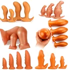 Секс-игрушки, большая Анальная пробка, фаллоимитатор, большая Анальная пробка, анальные игрушки для женщин и мужчин, массаж простаты, большое яйцо, Анальный расширитель, магазин вагинальных шариков